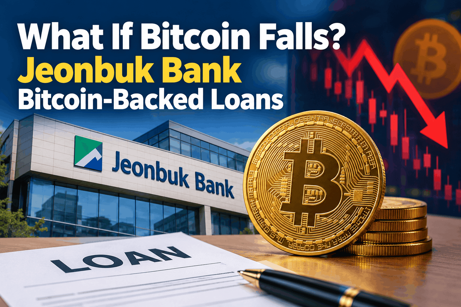 What If Bitcoin Falls? Jeonbuk Bank Bitcoin-Backed Loans